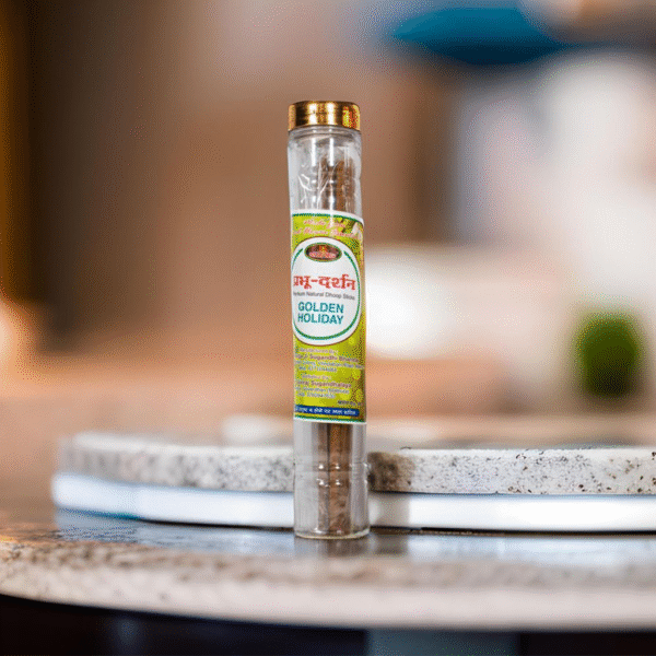 Premium Natural Dhoop Sticks Golden Holiday