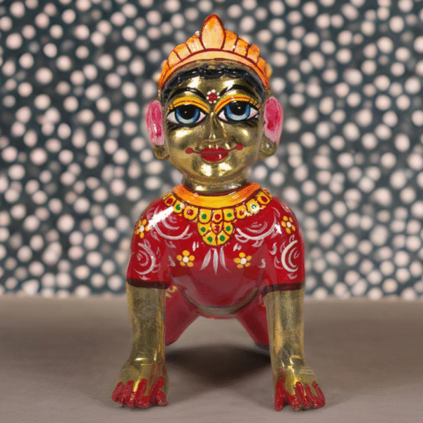 Radharani Baal Roop Idol Ashtadhatu (Full Body Makeup)