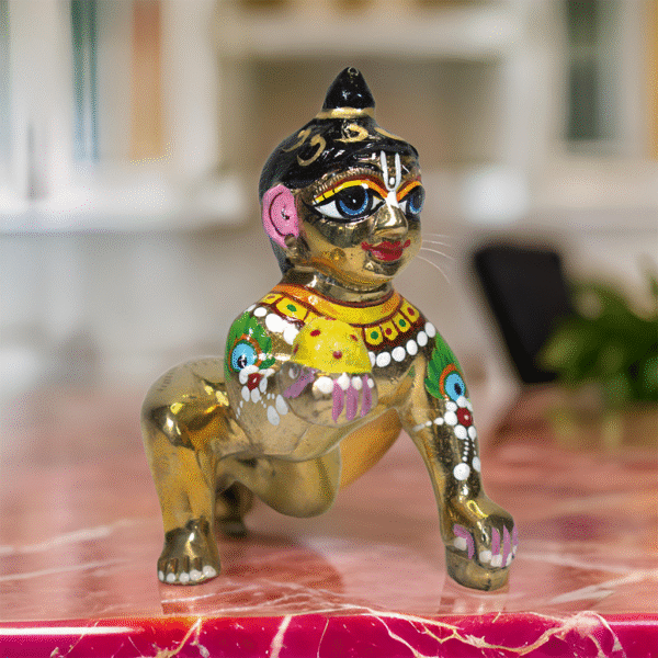 Laddu Gopal Idol ashtadhatu (Fully Makeup)