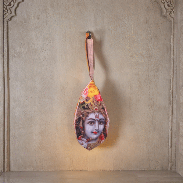 Krishna Face Japa Mala Beed Bag Gomukhi