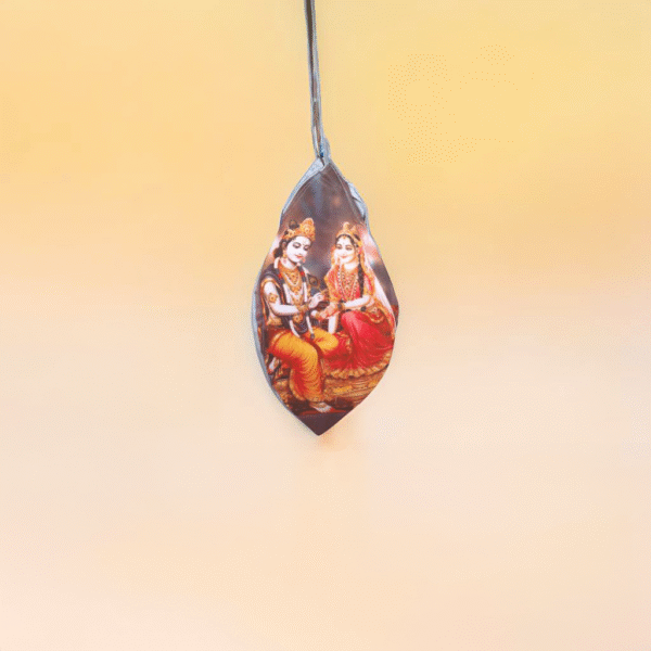 Radha Krishna Face Japa Mala Beed Bag Gomukhi