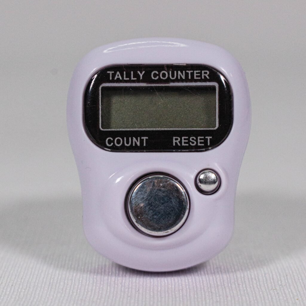 Manual Hand Finger Counting Machine Digital Head Electronic Tally Counter - Image 2