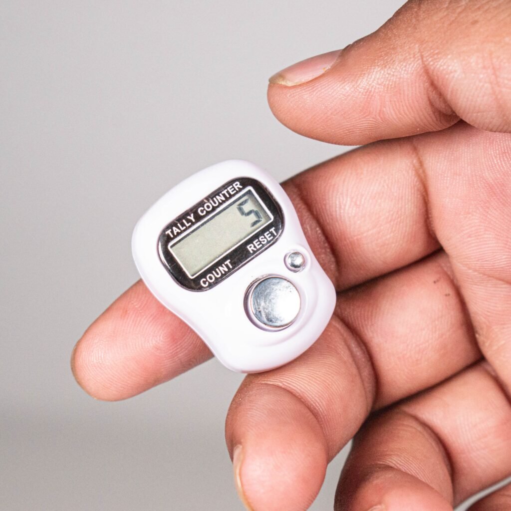 Manual Hand Finger Counting Machine Digital Head Electronic Tally Counter - Image 5