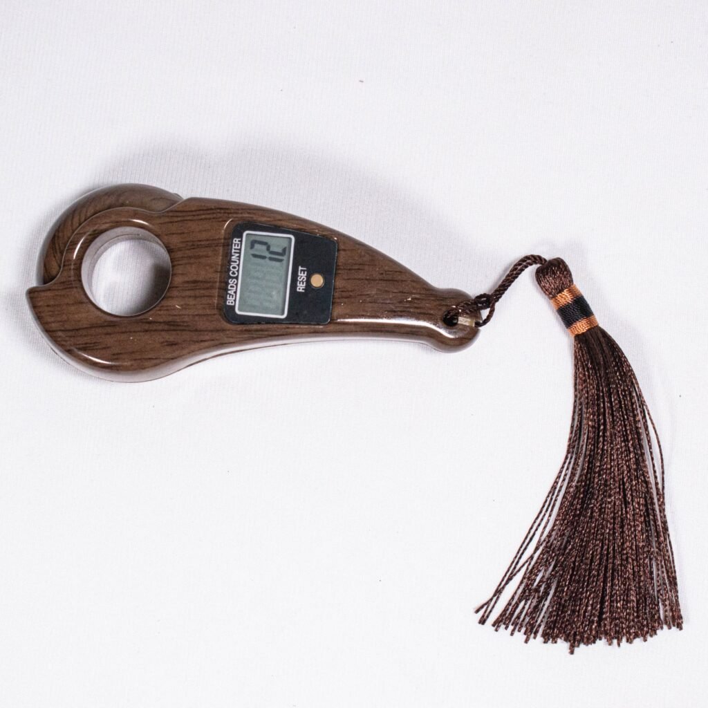 Digital Tally Counter, Wooden Religious Tally Counter Digital Beads (For Naam Jaap) - Image 2
