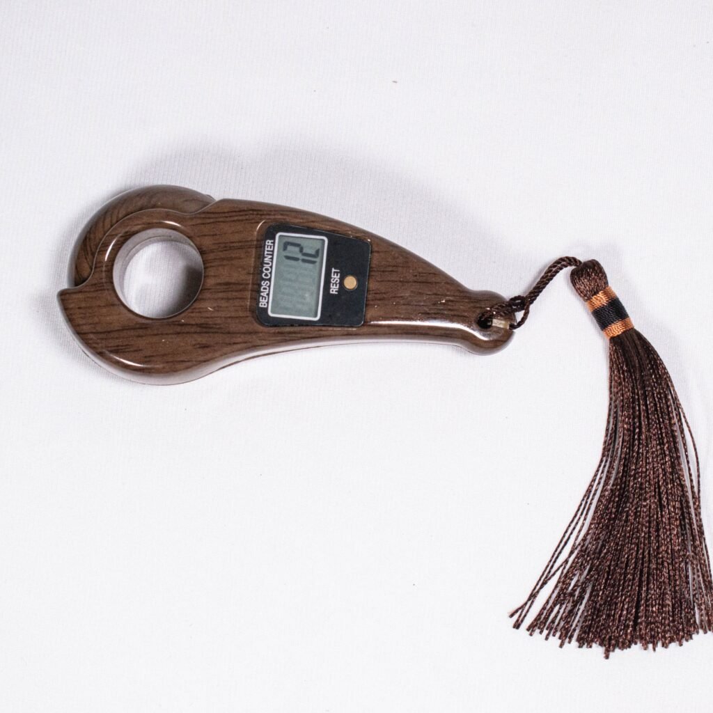 Digital Tally Counter, Wooden Religious Tally Counter Digital Beads (For Naam Jaap) - Image 3