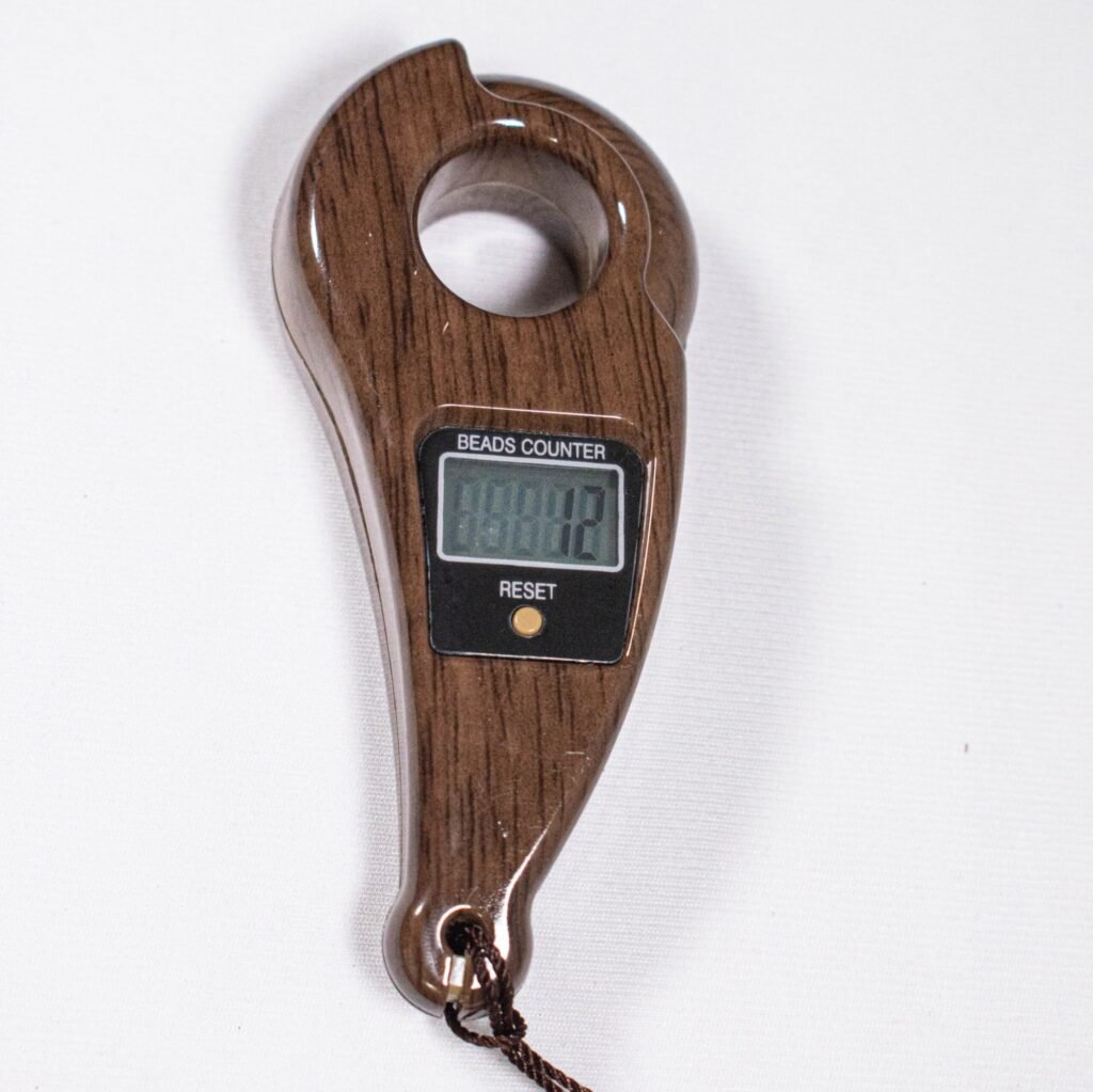 Digital Tally Counter, Wooden Religious Tally Counter Digital Beads (For Naam Jaap) - Image 4