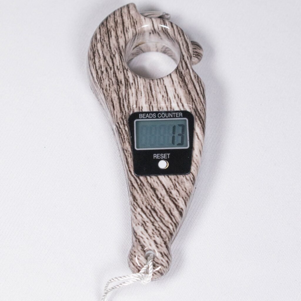 Digital Tally Counter, Wooden Religious Tally Counter Digital Beads (For Naam Jaap) - Image 4