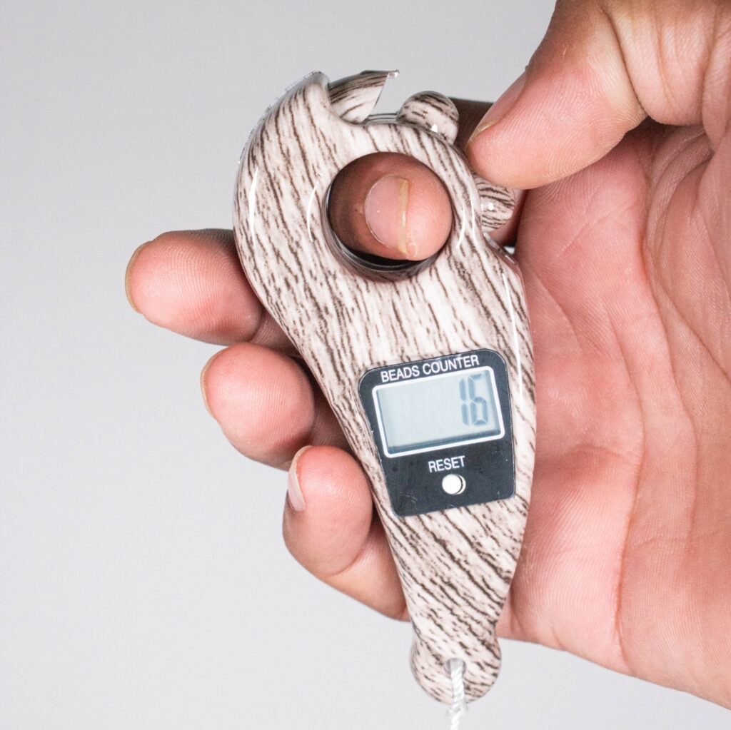 Digital Tally Counter, Wooden Religious Tally Counter Digital Beads (For Naam Jaap) - Image 6