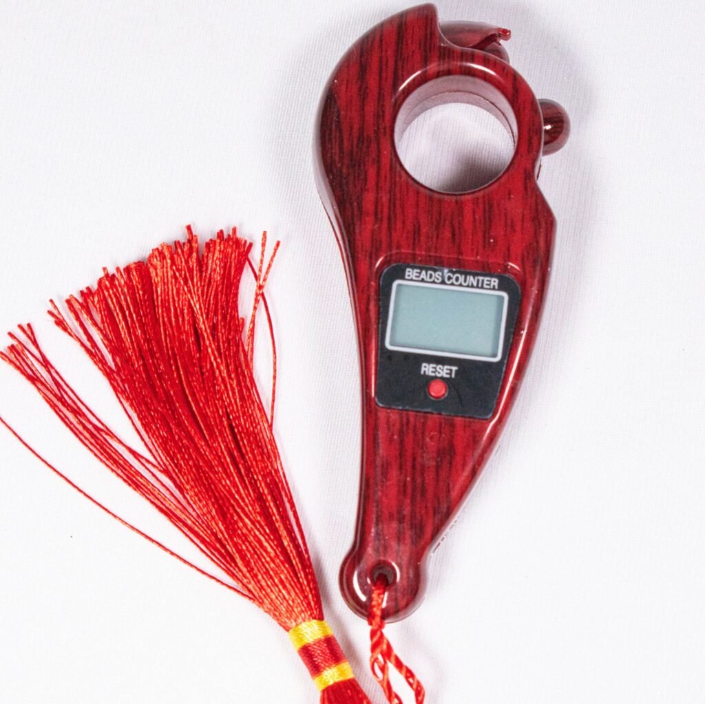 Digital Tally Counter, Wooden Religious Tally Counter Digital Beads (For Naam Jaap) - Image 2