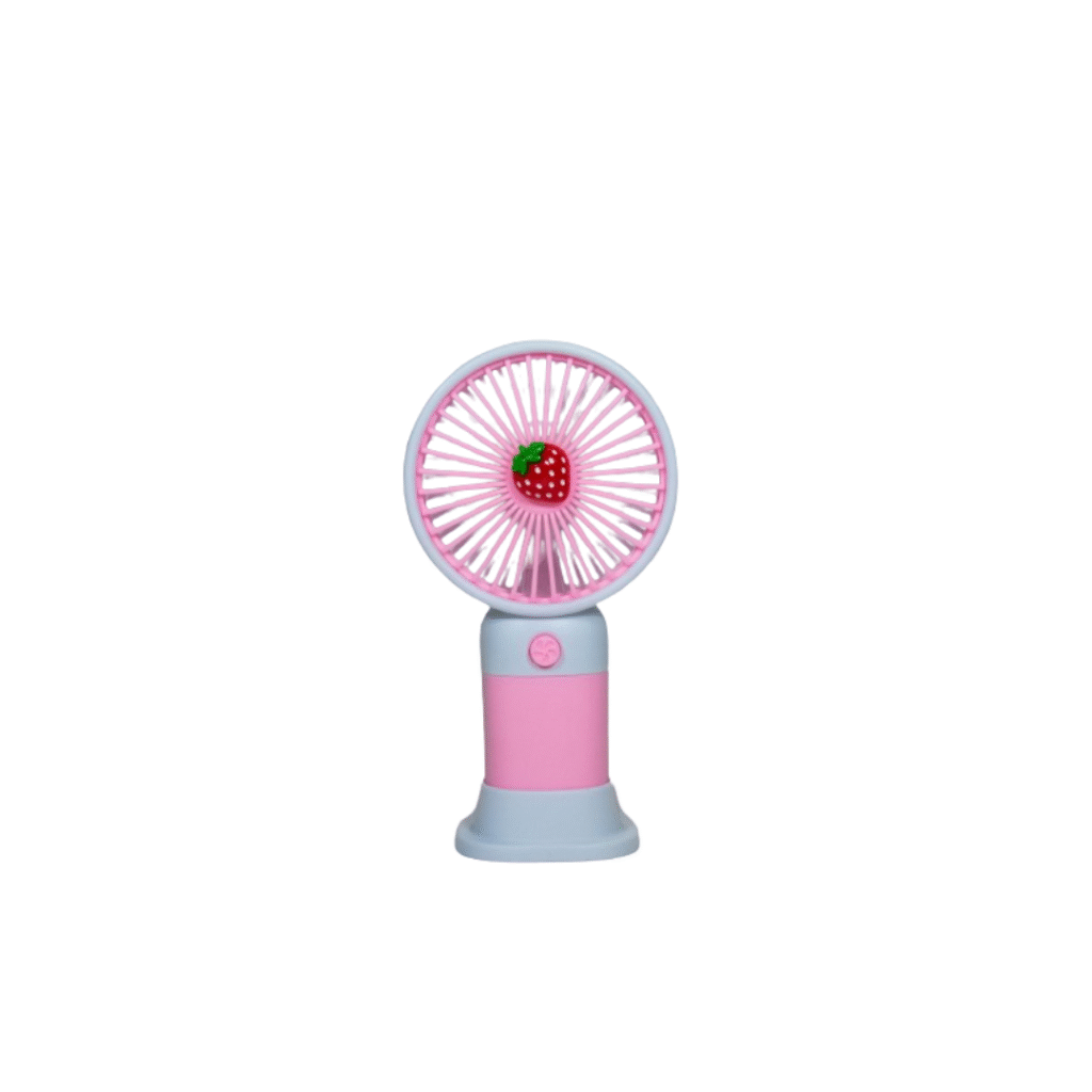 USB Rechargeable Portable Mini Hand Fan, USB Hand Fan with 3 Air Speed Modes USB Fan for Table Desktop Makeup USB Fan, Rechargeable Fan - Image 2