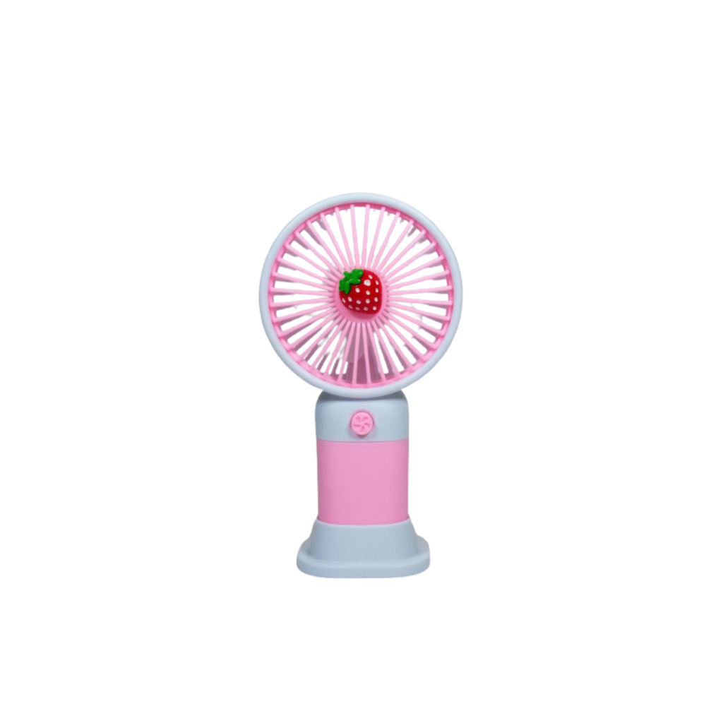 USB Rechargeable Portable Mini Hand Fan, USB Hand Fan with 3 Air Speed Modes USB Fan for Table Desktop Makeup USB Fan, Rechargeable Fan - Image 3