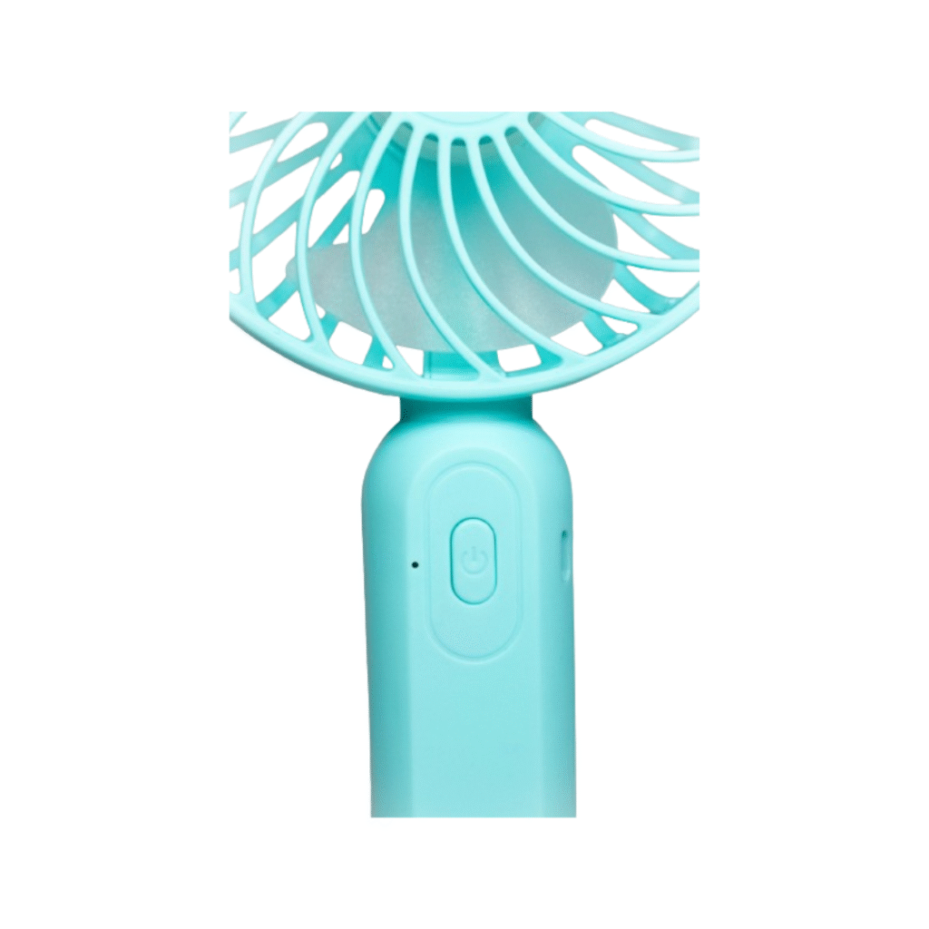 Portable Handheld Fan With 3 Speeds Battery Operated Fan Rechargeable Multi Colors As Base Phone Holder Fan (Battery Included) - Image 4