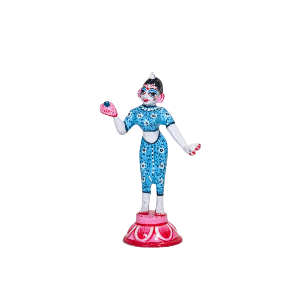 Radharani Idol Ashtadhatu 11 Inch (Fully makeup) - Image 2