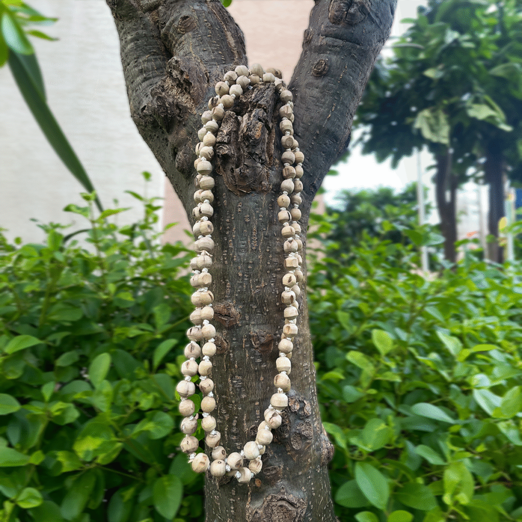 108+1 Beads Tulsi Japa Mala 14mm Beads Size Handmade Original Tulsi Beads - Image 3