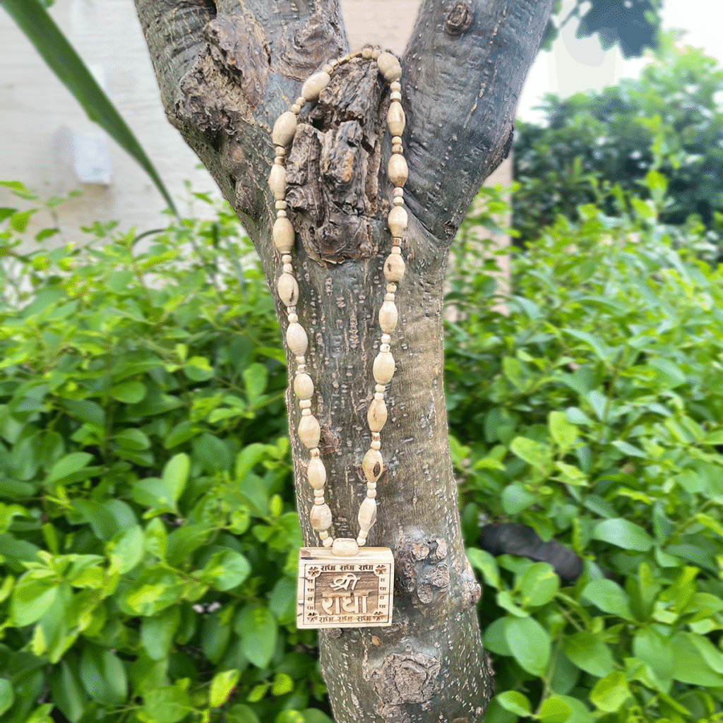 Shri Radha Name Bhaktmal Original Tulsi Mala - Image 3