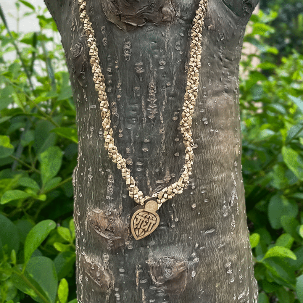 Beautiful Design Shri Radha Original Tulsi Mala - Image 2