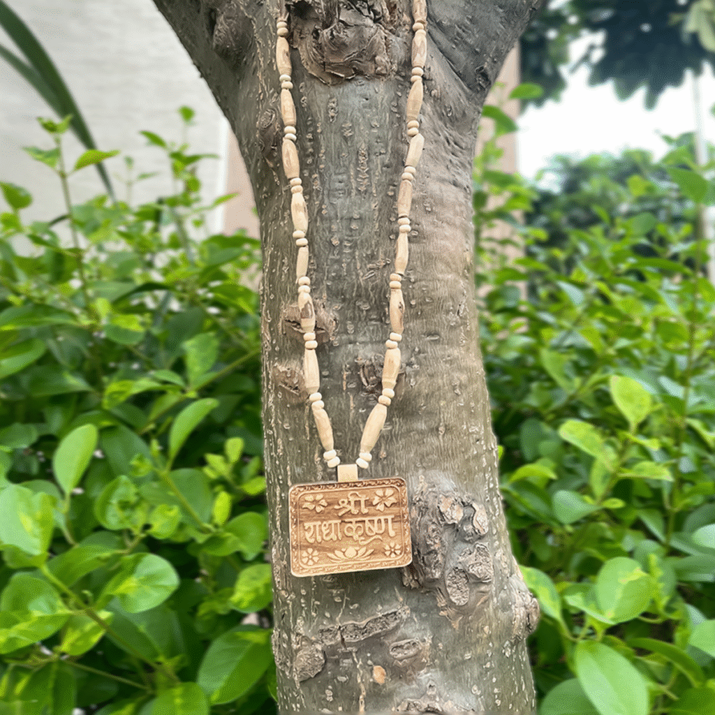 Shri Radha Krishna Name Tulsi Mala - Image 2