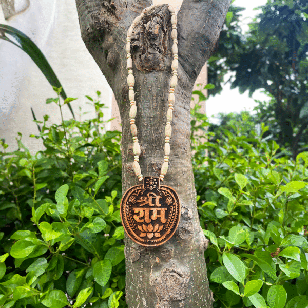 Shri Ram Name Original Tulsi Locket