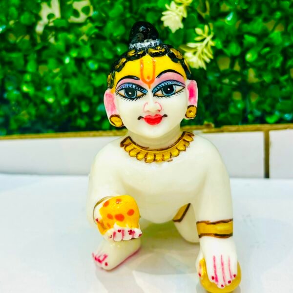 Beautiful LadduGopal in Fiber