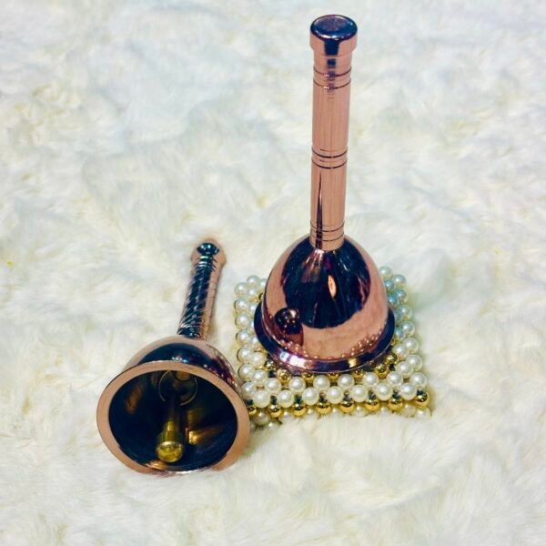 Pooja Bell Ghanti For Mandir, Beautiful Design in Brass