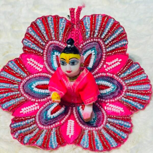 Beautiful Flower Design Dress For Laddugopal