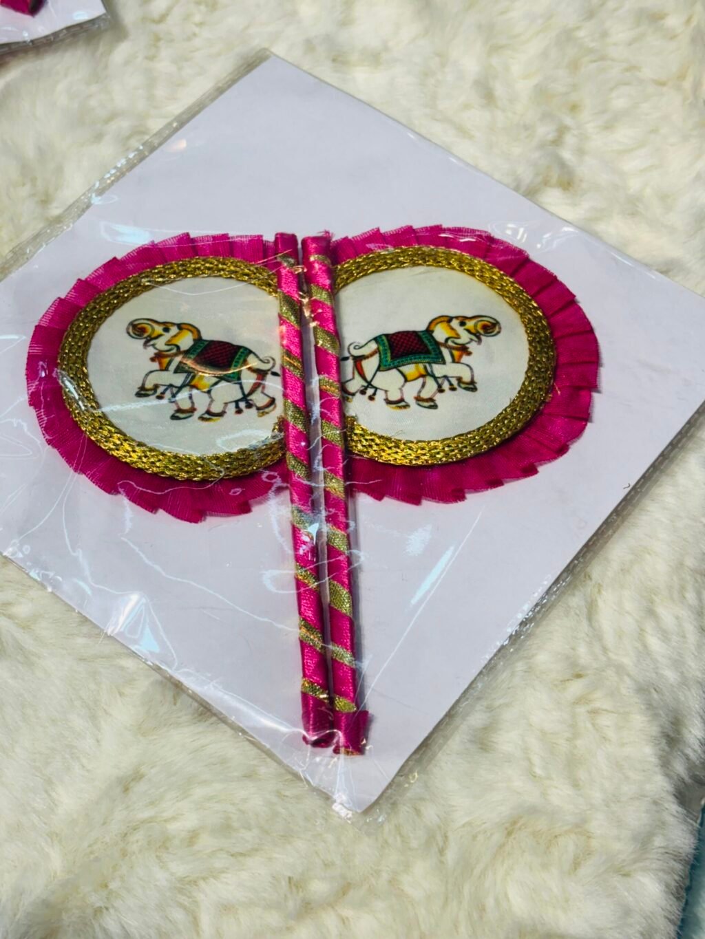 Raja Maharaja Pankha ( Fan ) For Laddugopal - Image 2