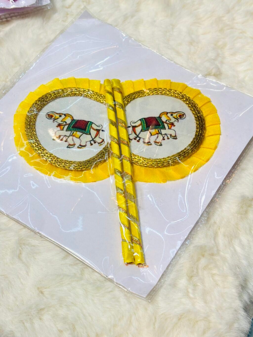 Raja Maharaja Pankha ( Fan ) For Laddugopal
