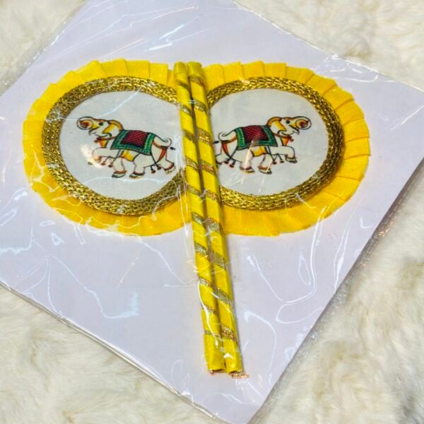 Raja Maharaja Pankha ( Fan ) For Laddugopal