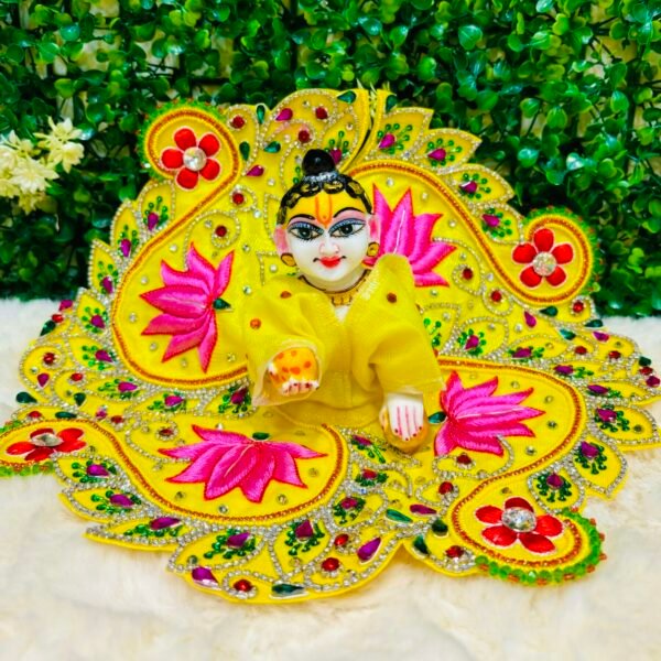 Heavy Dress In Jari For Laddugopal 