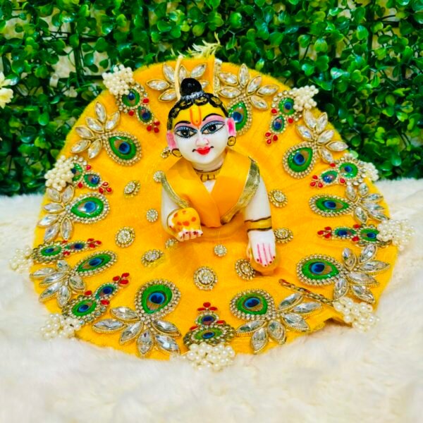 Beautiful Designer Dress For Laddugopal 