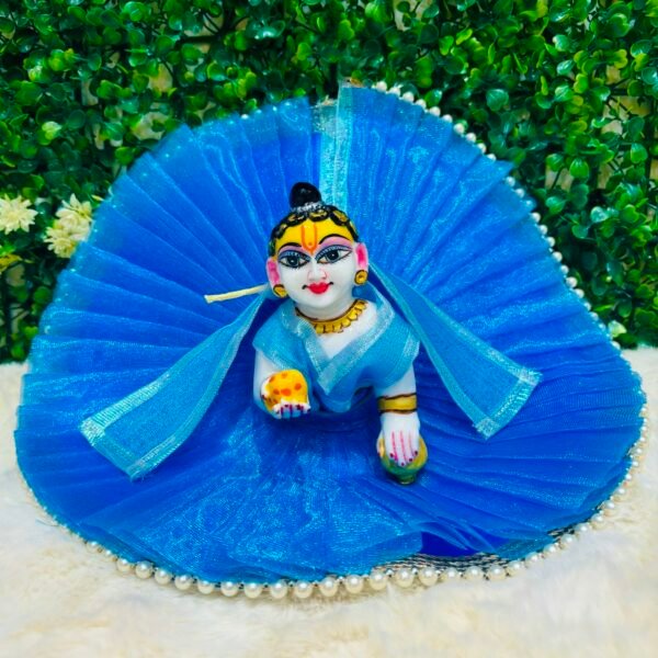 Kiara Pattern Dress For Laddugopal 