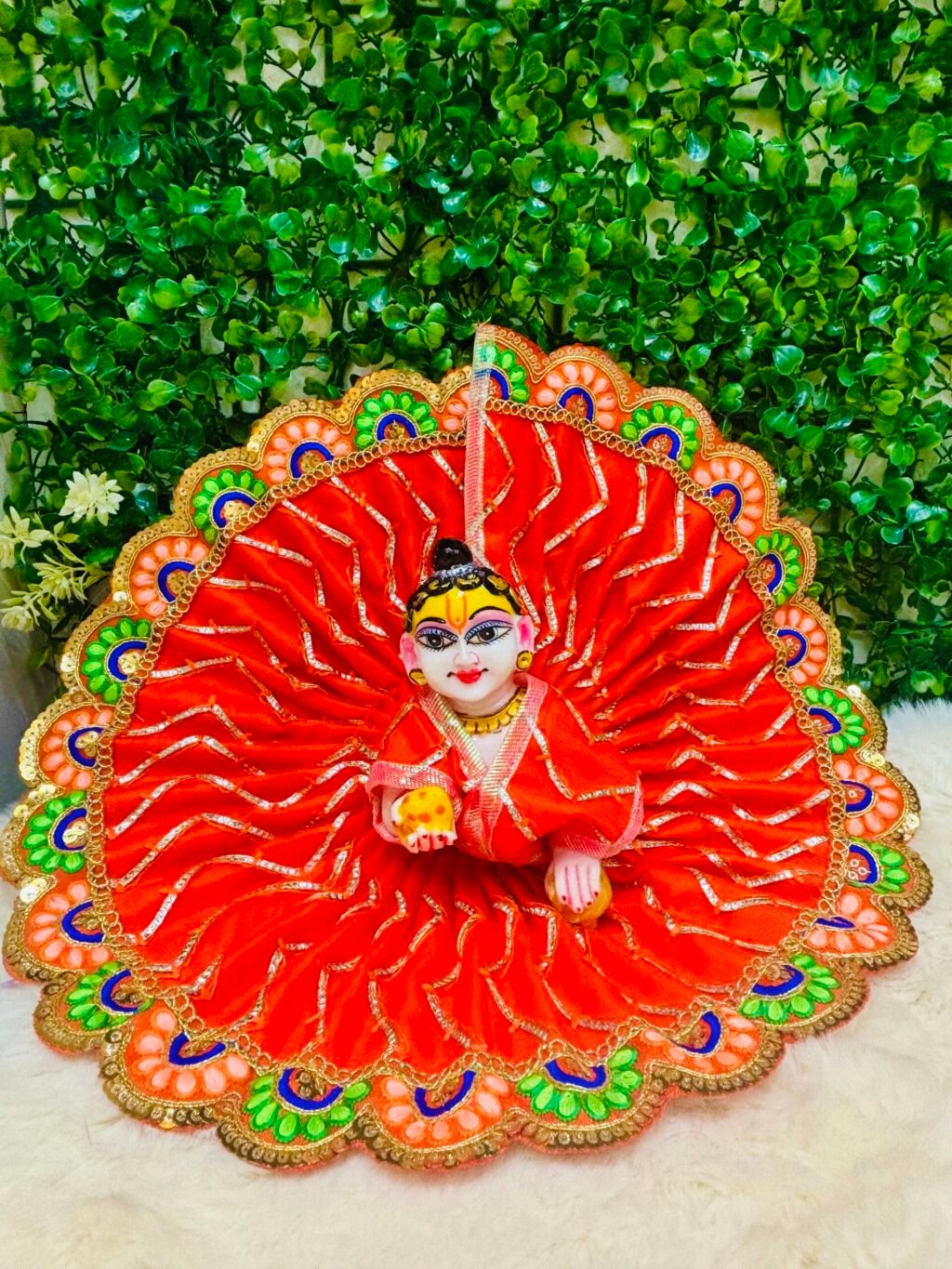 Beautiful Daily Use Dress For Laddugopal - Image 5