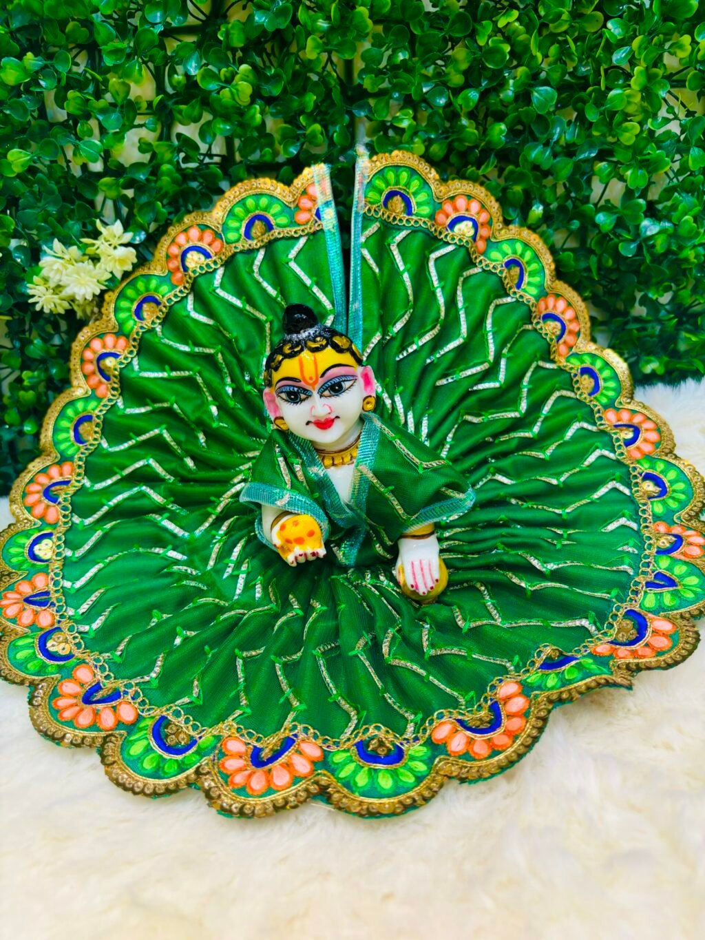 Beautiful Daily Use Dress For Laddugopal - Image 4