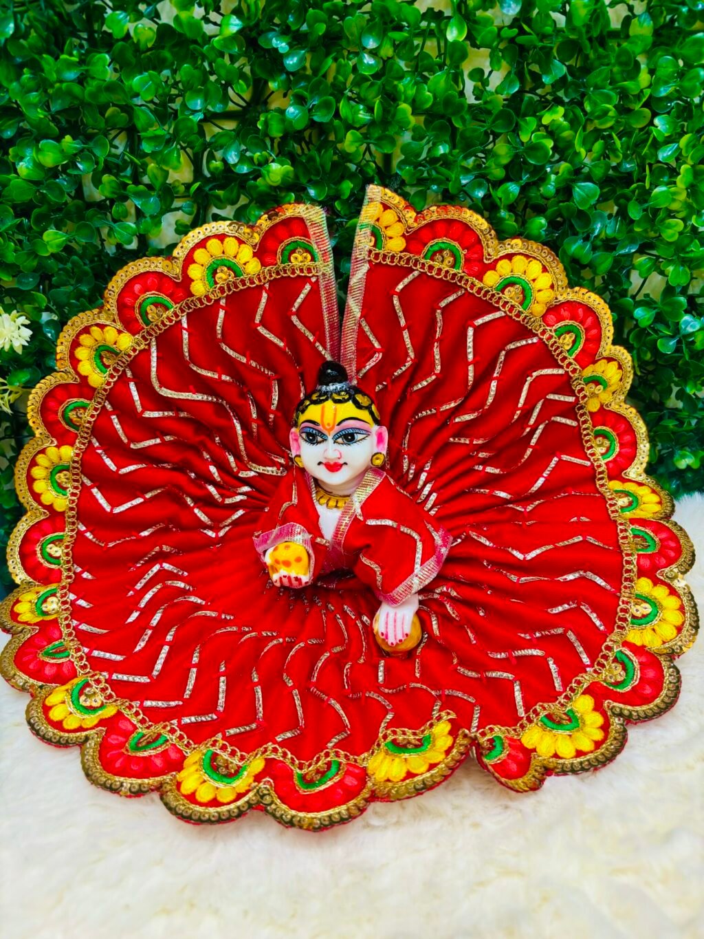 Beautiful Daily Use Dress For Laddugopal - Image 2
