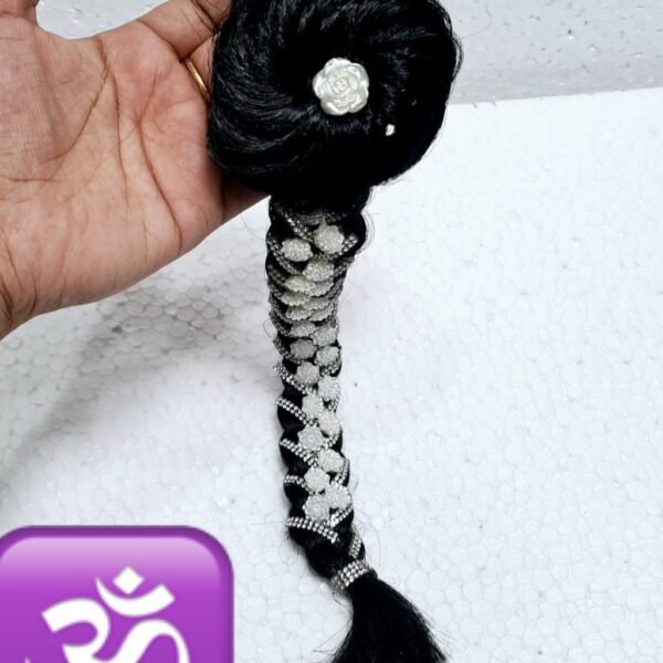 Designer Hairs For Radharani Juda Choti
