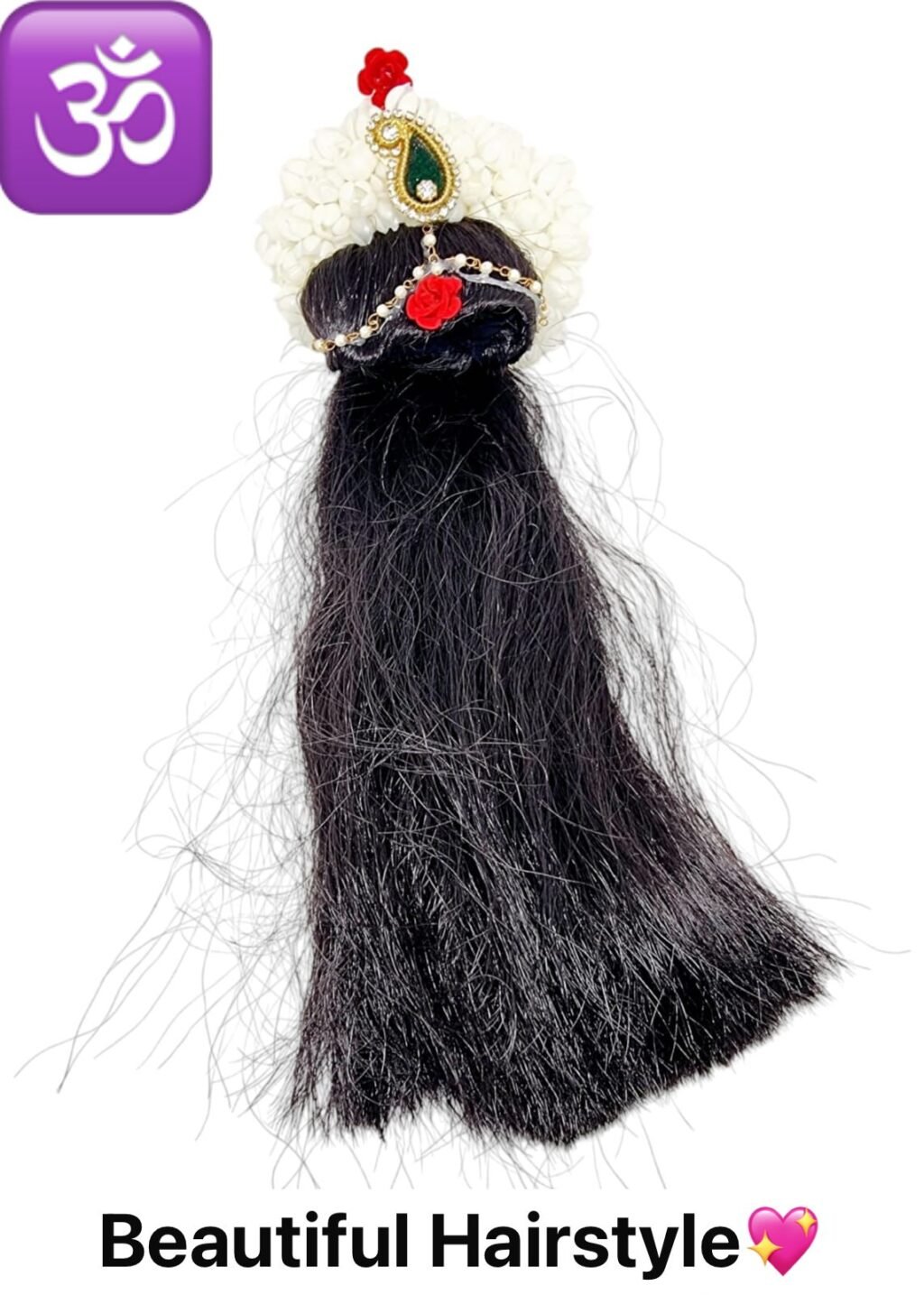 Fancy Juda Hairs For Radharani