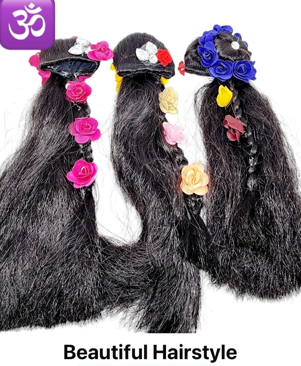  Fancy Juda Hairs For Radharani