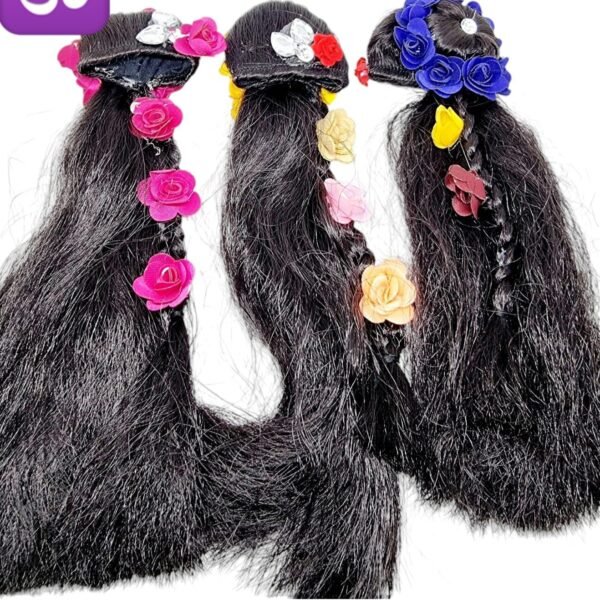  Fancy Juda Hairs For Radharani