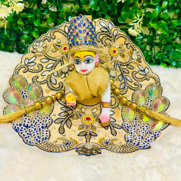 Heavy Dress In Unique Design For Laddugopal 