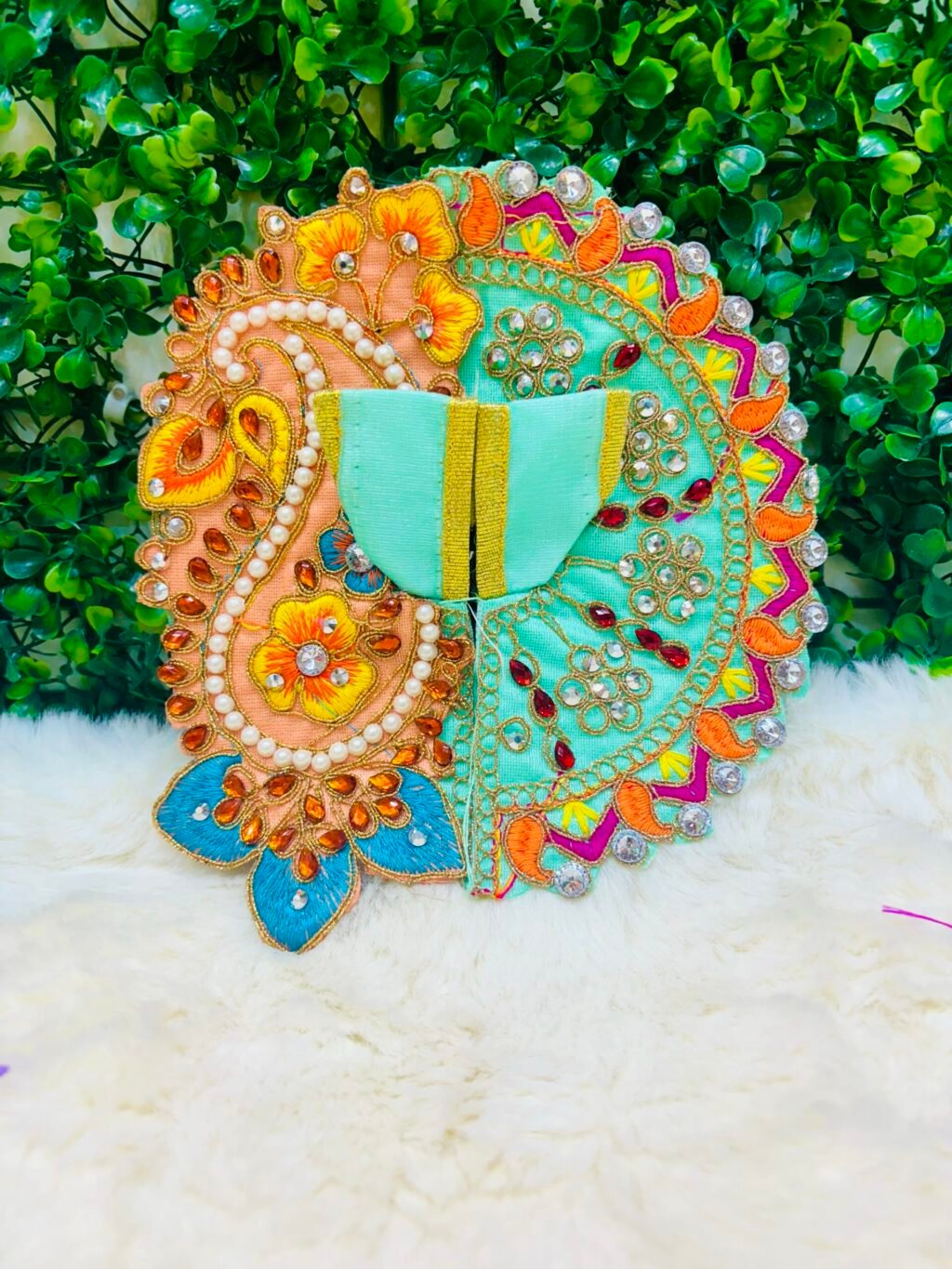 Beautiful Heavy Dress For Laddugopal - Image 6