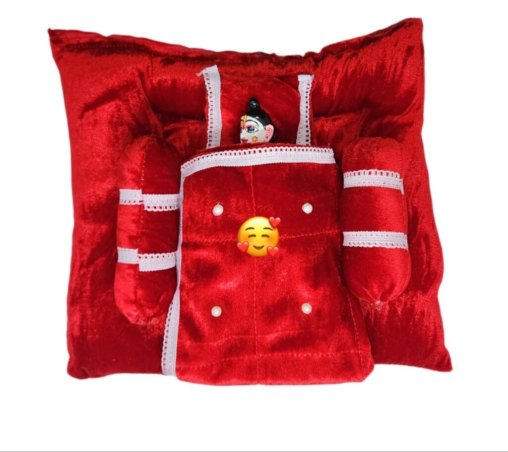 Winter Bistar(Bed) For Laddu Gopal Ji