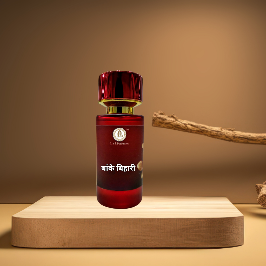 Radharanikripa  Bankey Bihari Perfume – Long Lasting Lily & White Musk Soft Floral Fragrance