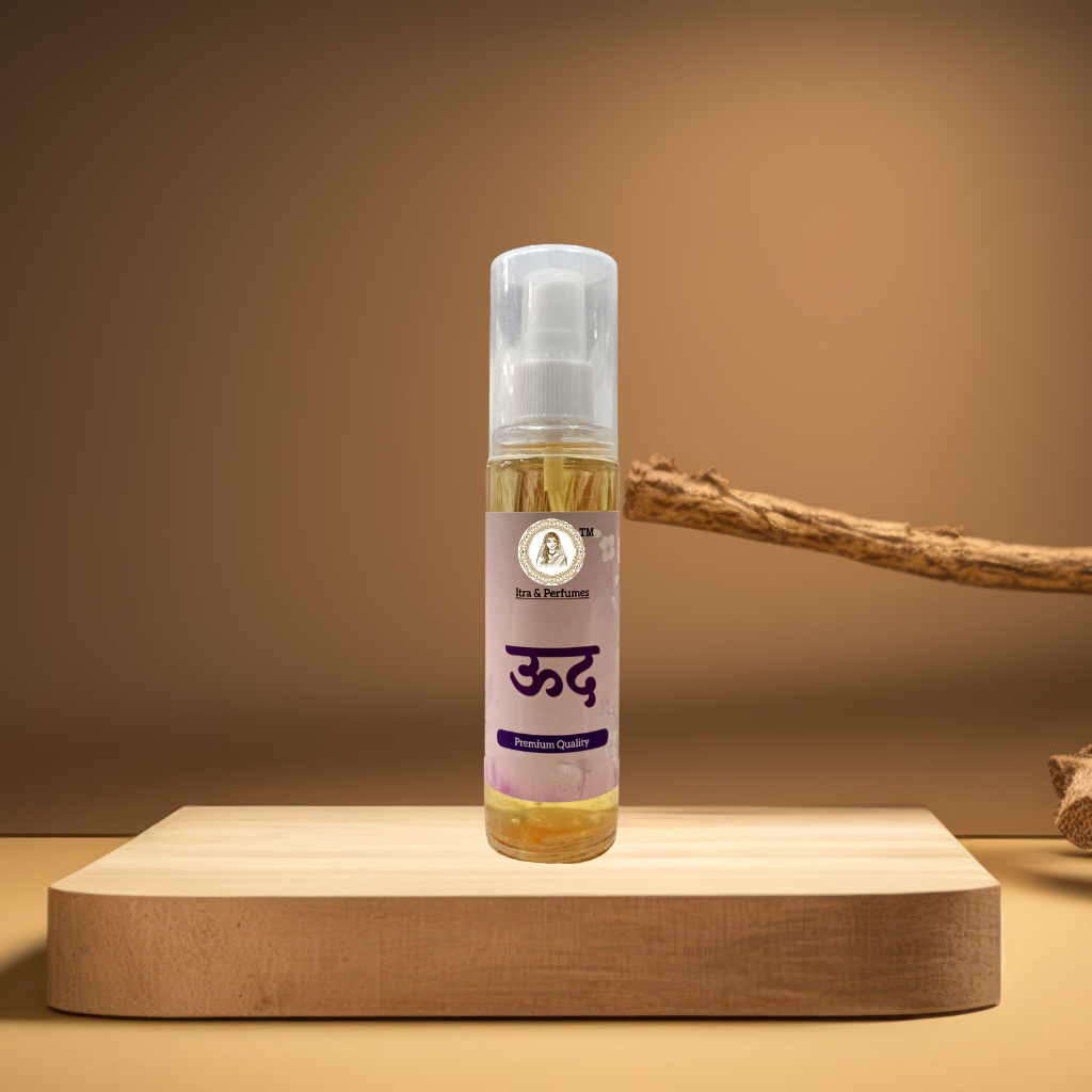 Oudh Perfume By Radharanikripa | Soft Woody Fragrance Spray | 100ml & 200ml | Long Lasting Aroma