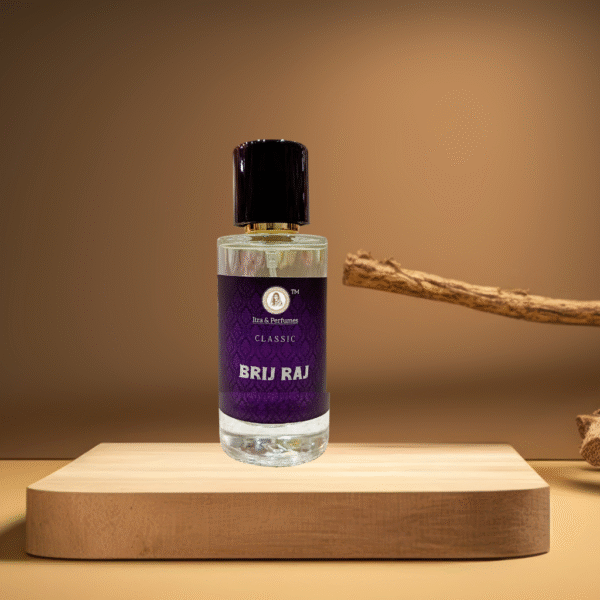 Brij Raj Perfume by Radharanikripa  | Earthy Aroma of Rain-Kissed Soil with Calm & Depth, Fragrance of Wet Sand