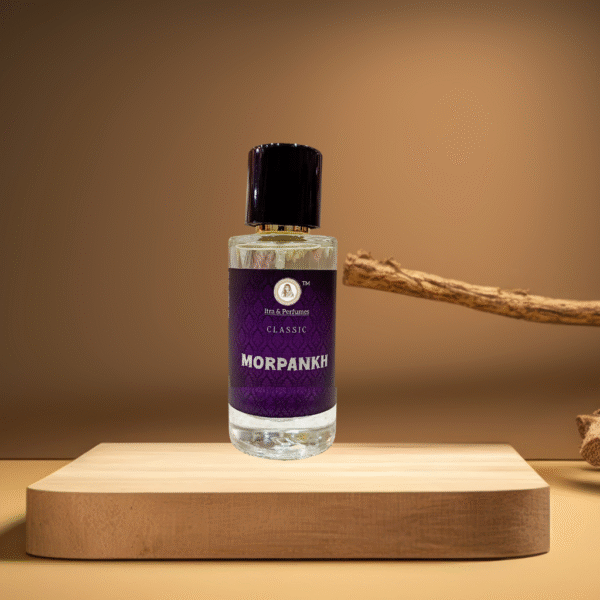 Morpankh Perfume by Radharanikripa  | Uplifting Light Floral Musk Scent Inspired by Grace and Freshness