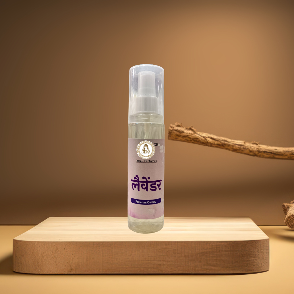 Lavender Perfume By Radharanikripa | Calming Floral Aroma | Long Lasting Freshness | 100ml 200ml Bottle