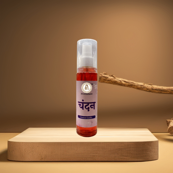 Chandan Perfume By Radharanikripa | Sandalwood Fragrance Spray | 100ml & 200ml | Lasting Upto 15 Hours