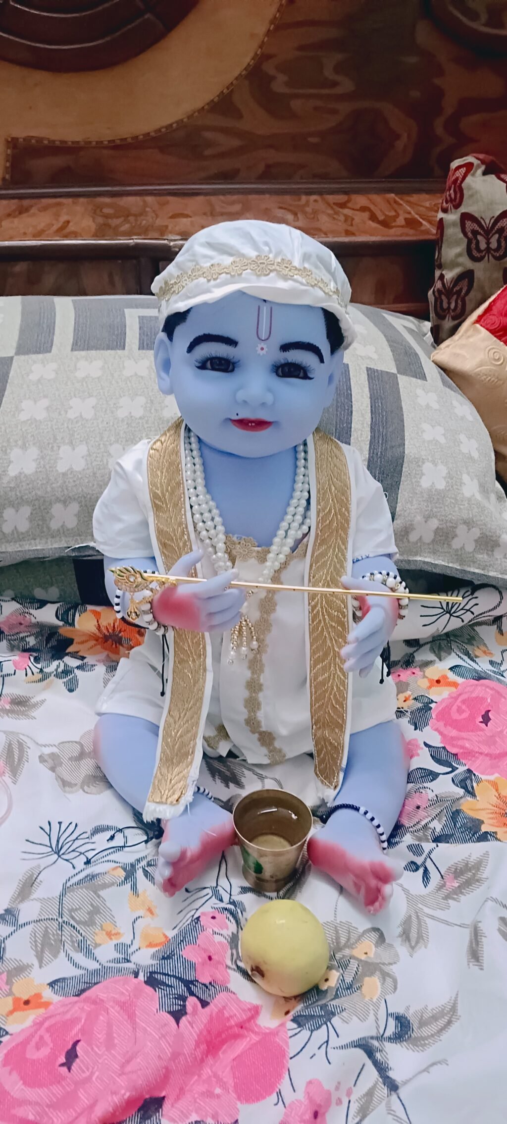 Silicone Laddugopal Lala Roop 21 inch - by Radharanikripa - Image 5