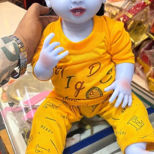 Silicone Laddugopal 21 inch Big Eyes  -by Radharanikripa