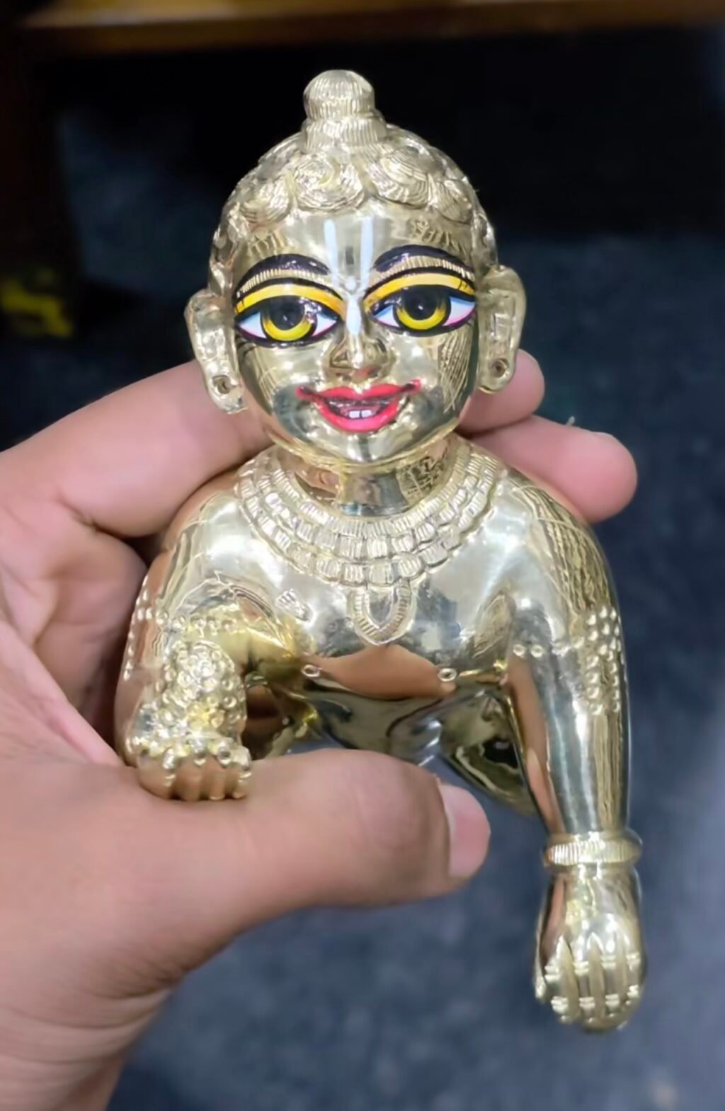 Beautiful HANDMADE Laddugopall By Radharanikripa- All Sizes Available